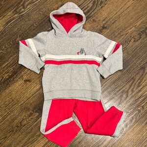 Gymboree Valentine’s Dino Hoodie and Sweatpants